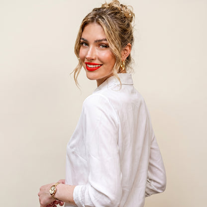 Elegant Chiffon Blouse Shirt Streetwear