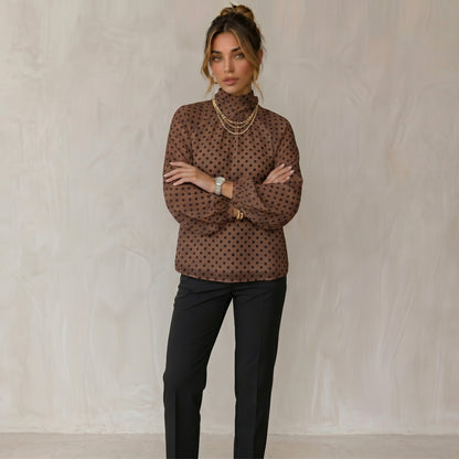 Long Sleeve Top Simple Shirts & Blouses