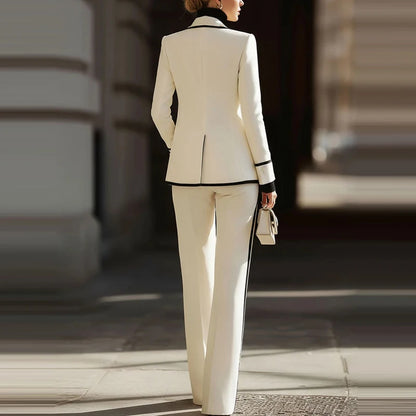 Long Sleeve Blazer&Suits Pants Sets