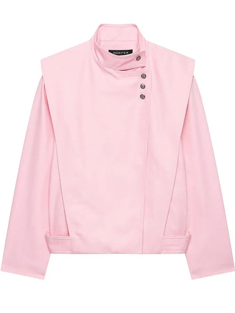 Summer Old Money Romantic Pink Jacket