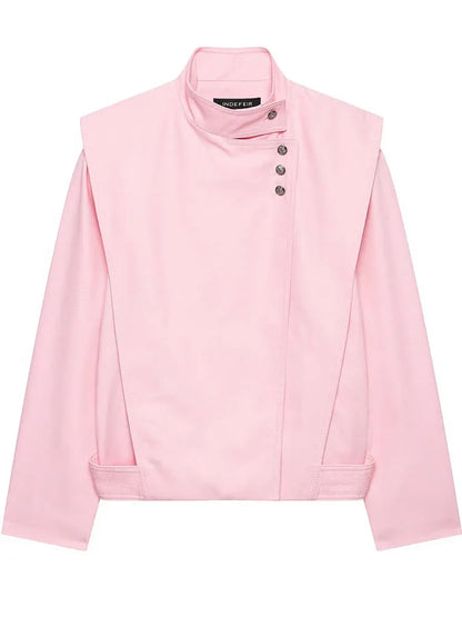 Summer Old Money Romantic Pink Jacket