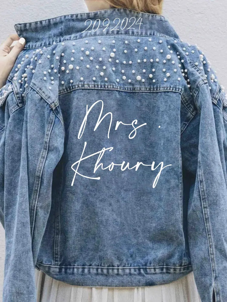 Denim Bridal Jacket