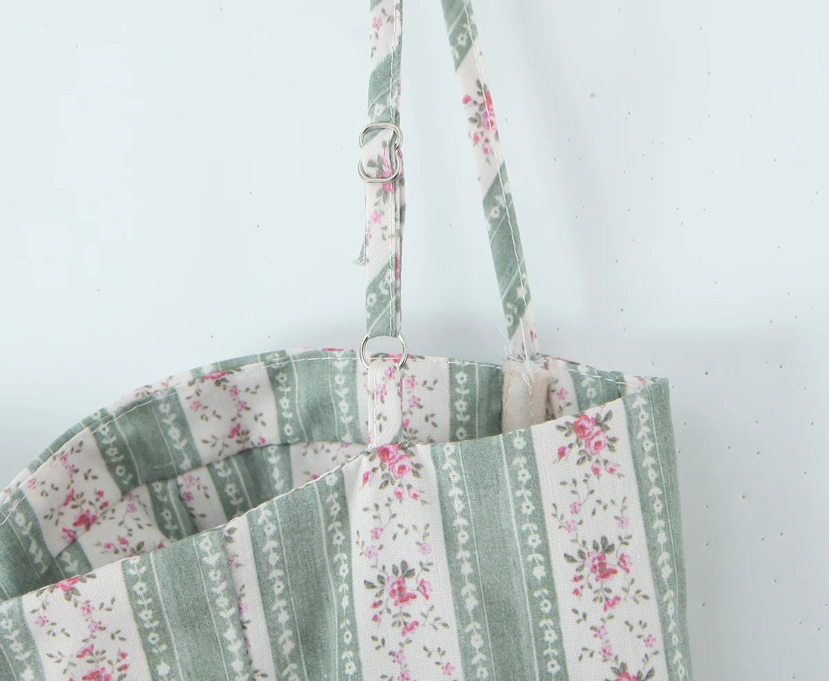 Emerald Bloom Floral Midi Dress
